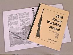 Archer Airguns workshop manual for Chinese QB78 family CO2-powered wood and metal airguns. Also for Crosman 160.