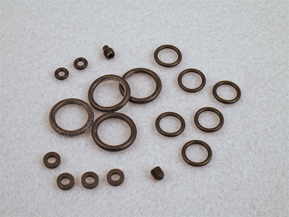 Crosman Hahn Model 166 Co2 Rifle One O-Ring Seal Kit 1 Exploded View & Guide 