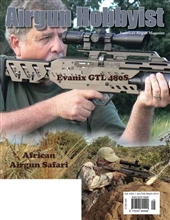 Airgun Hobbyist magazine current single issue, airguns, air rifles, air pistols, airgun shooting, Archer Airguns.