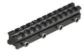 High quality Weaver mount droop compensation adapter rail for Xisico XS28M air rifle. Leapers. UTG. Archer Airguns.